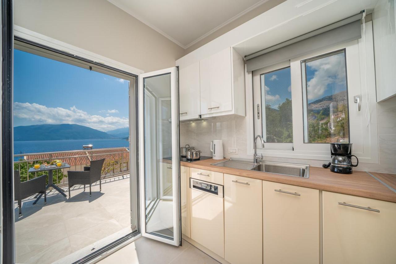 Maritina'S Apartments Amazing Sea View Agia Efimia Esterno foto