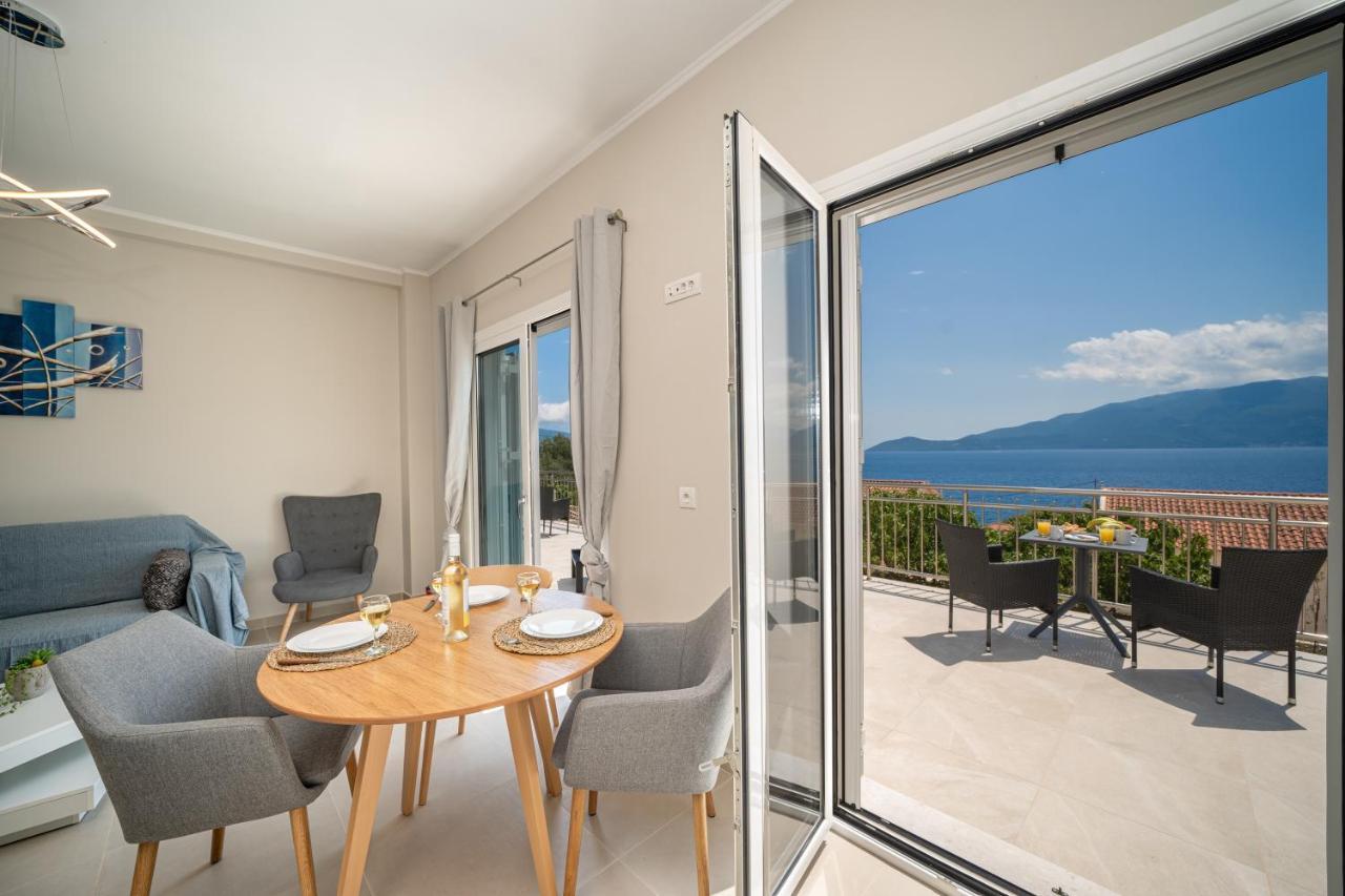 Maritina'S Apartments Amazing Sea View Agia Efimia Esterno foto
