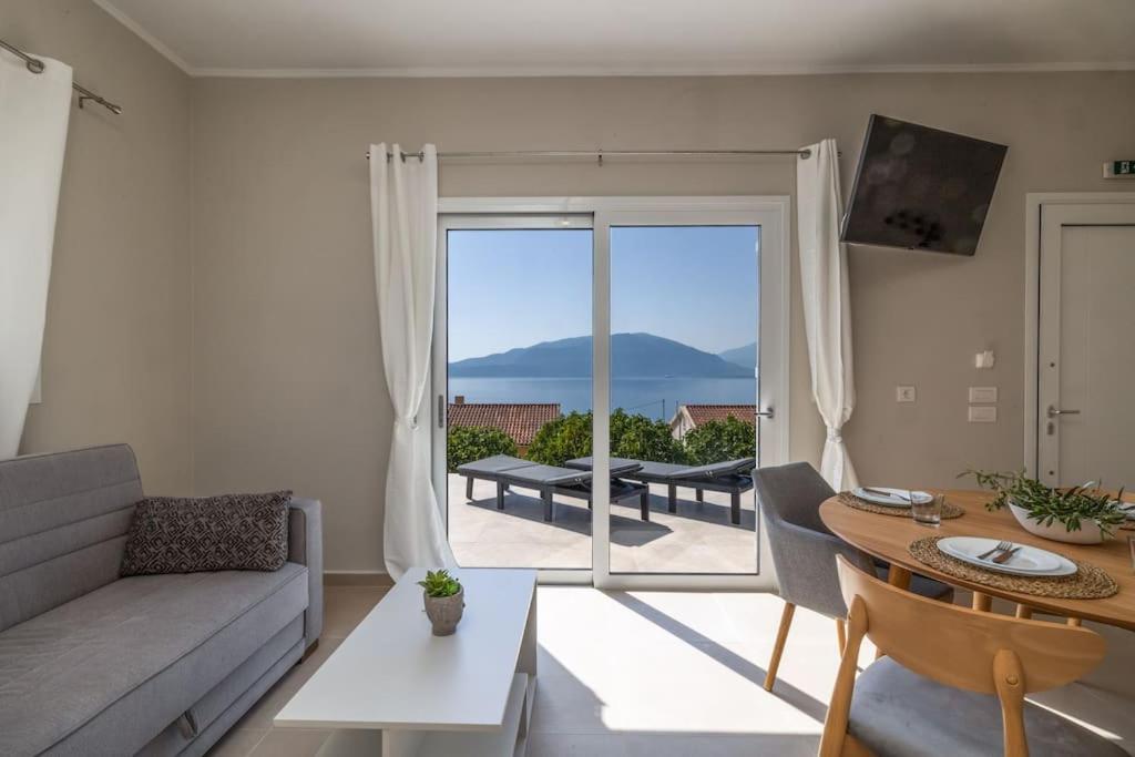 Maritina'S Apartments Amazing Sea View Agia Efimia Esterno foto