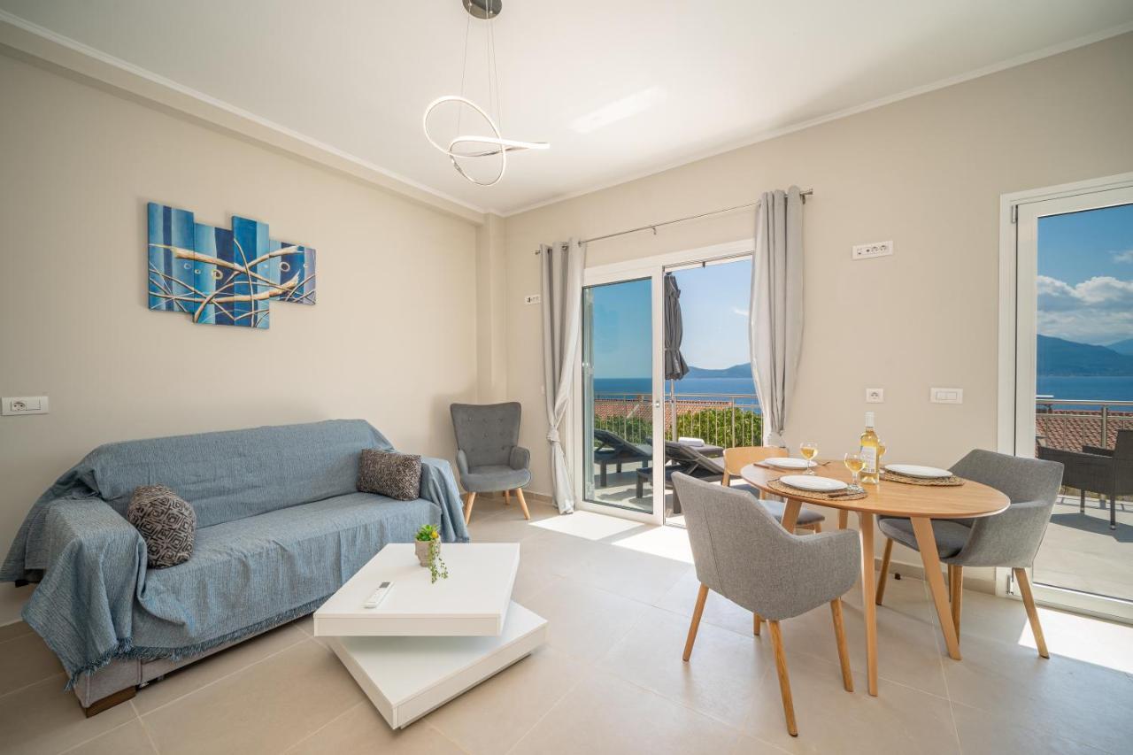 Maritina'S Apartments Amazing Sea View Agia Efimia Esterno foto